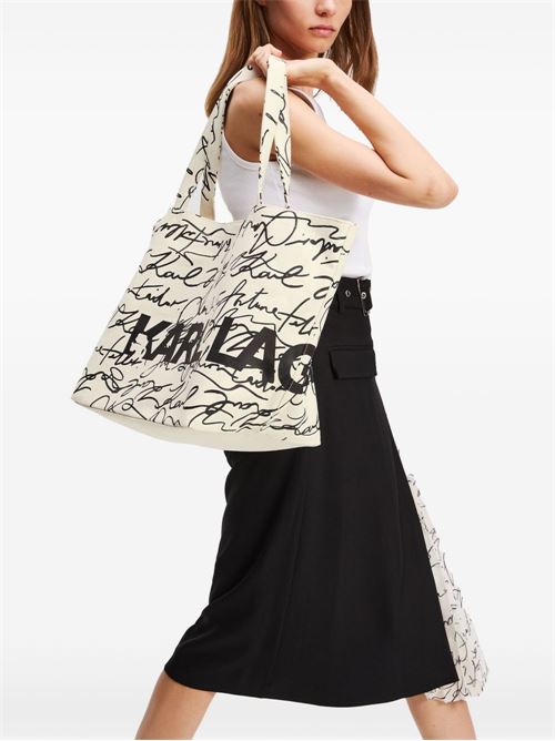 Borsa donna tote Karl Lagerfeld | A3W500302828